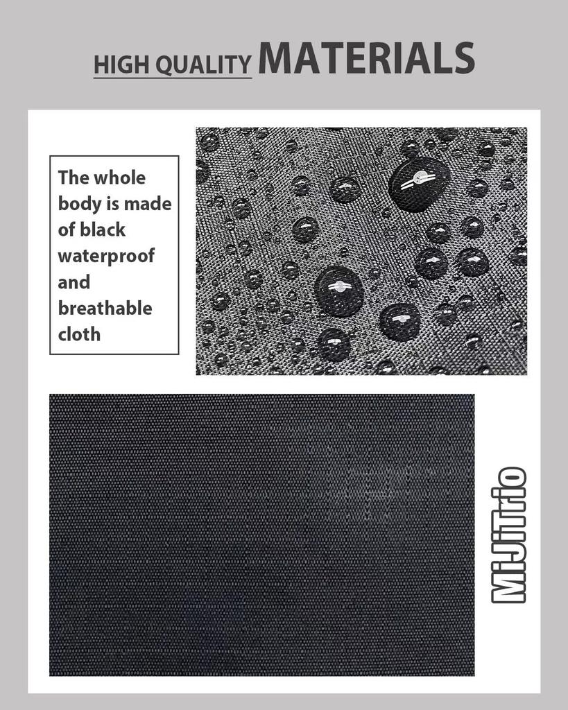 Dětská sedačka Pláštěnka na kolo Zadní 600D a Snadné Chladné počasí a Zahrnuje Úložnou kapsu na přední sedačce Sedačka, Nylon, Odolný, Prostorný,