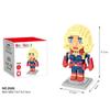 Klassische Film Actionfigur Bausteine Spielzeug Batman Iron Man Spiderman Mini Steine Kleine Partikel Zusammengebaute Baustein Sets