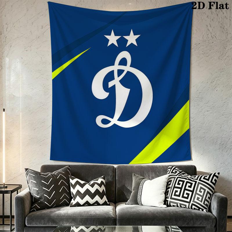 Dynamo Moscow Glory Wall Hanging Printed Fabric Blanket Decorative Tapestries for Bedroom Living Room Home Decor