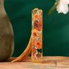 Van Gogh Oil Painting Style Bookmark Vintage Metal Book Page Book Decoration Tassels Bookmarks Student Office Supplies
