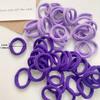 50pcs Women's Casual Hair Bands, Anti-slip, Suitable for Daily Hair Accessories, Gym Hair Bands, and Multi-functional Hair Bands