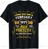 55th Birthday Tee 55 Years Old Vintage Legends Born in 1971 TShirt Print Cotton Design Gifts T Shirts Streetwear Camisas
