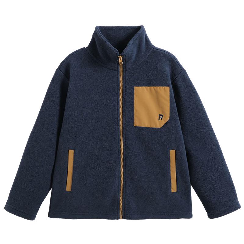 

Romon Boys Spring Casual Fleece Jacket 150