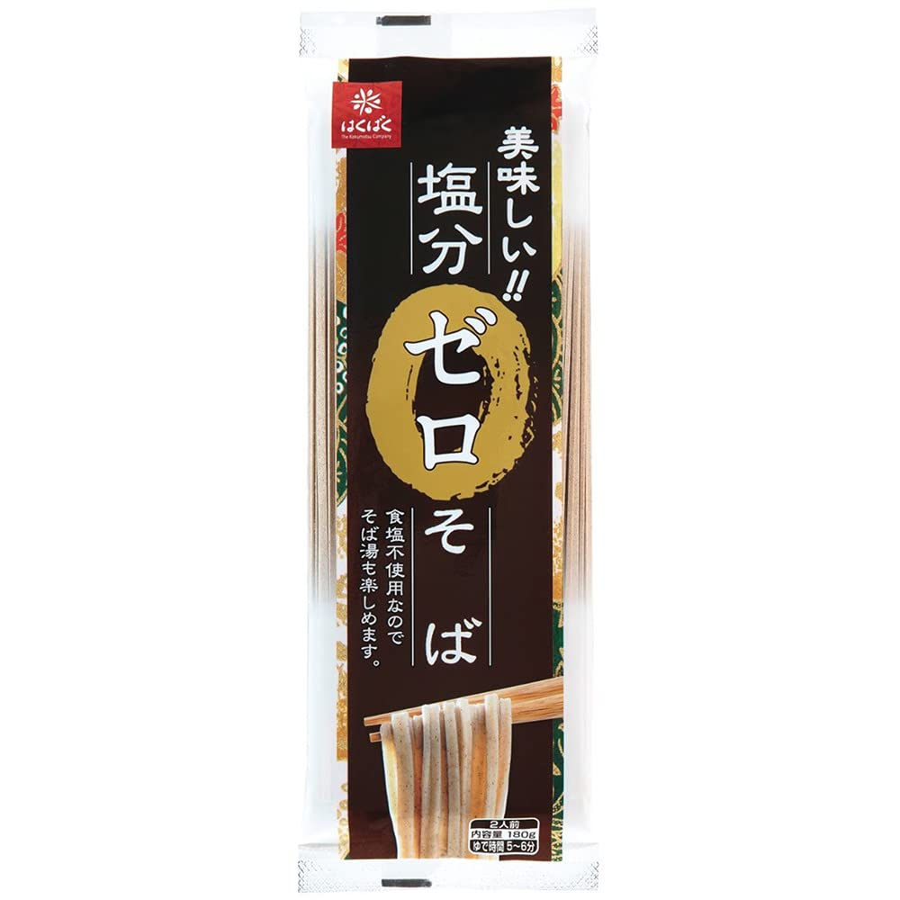 

Hakubaku Soba 180g x 20 bags Salt-Free