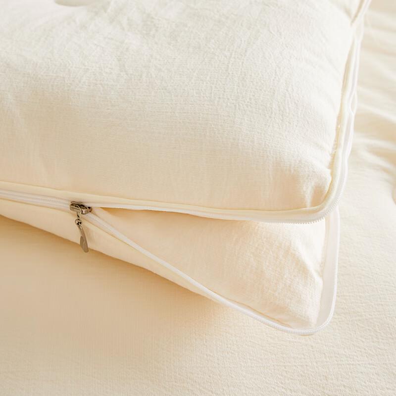 All-Season Dual-Layer Polyester Fiber Duvet Set