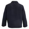 PRADA [Good condition/Domestic regular/24 year old] SGC870 cashmere blend with quilted liner coat 46 NavyUsed