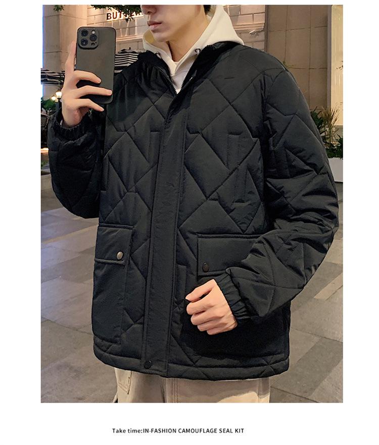 90-300 Jin Extra-Large Quilted Cotton Men's Winter Jacket - Ultra Thick & Casual
