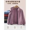 Kids Double Fleece Thickened Warm Casual Coat For Boys And Girls
