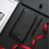 New Fashion Business Men's Wallet Medium To Long Vintage Embossed Large Capacity Handbag Change Card Bag Mobile Phone