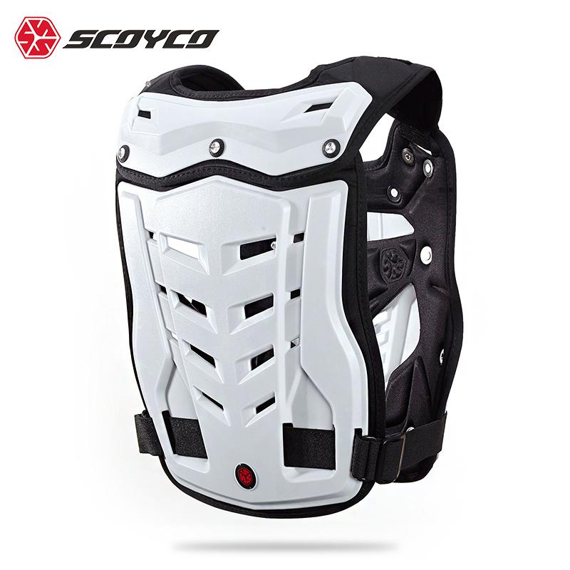 Scoyco AM05 Off-road Motorcycle Armor Coat Chest Back Shock-resistant Men Motocross Riding Jacket Racing Protective Gear