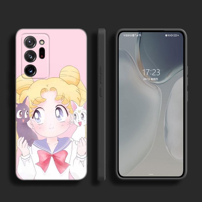 Anime Sailor Moon Telefon Fall Für Samsung M30 M31 S Hinweis 10 Lite 20 M04 M13 M32 M14 M23 M33 M34 M42 m52 M53 M54 M11 M12 M21 M22