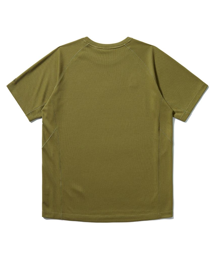 SIERRA DESIGNS Polartec Powerdry Mendenhall Short Sleeve T-Shirt Khaki