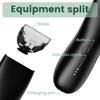 Waterproof Electric Body Hair Trimmer With Rechargeable Base Adjustable Guide Combs For Men Daily Personal Grooming At Home
