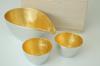 Nousaku Gold Leaf Sake Set Katakuchi Guinomi (Ichigo × 1, × 2)