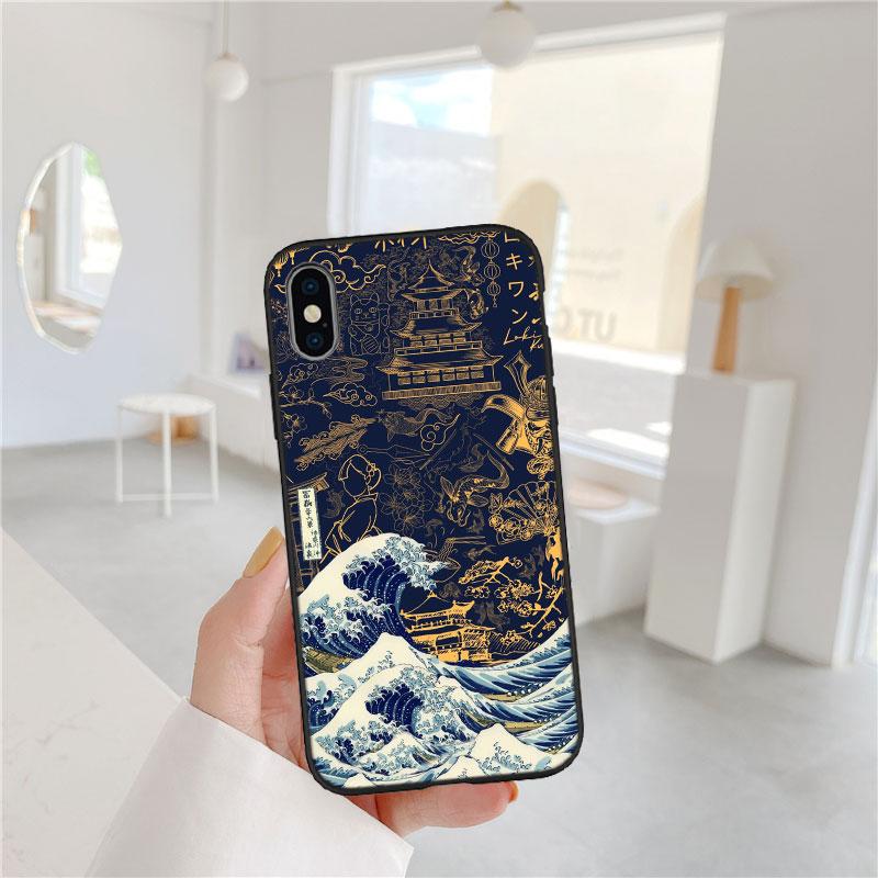 QT21 Great Wave Off Kanagawa New High-End Phone Case for Redmi Note 6 7 8 9 8T 9T 9S Pro Max 8A 9A 9C Prime NFC