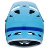 Dirtfreak CROSS SECTION Kinder-Vollvisierhelm, Blau (48-58cm), Europäische Sicherheitsstandards (CE/EN1078-konform), Leichtes Design, XS16-5020