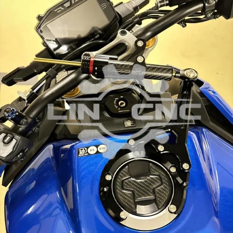 For Suzuki GSX-S1000 2016-2024 Motorcycle GSXS1000 2017 2018     Stabilize Steering Damper Mounting Bracket Kit