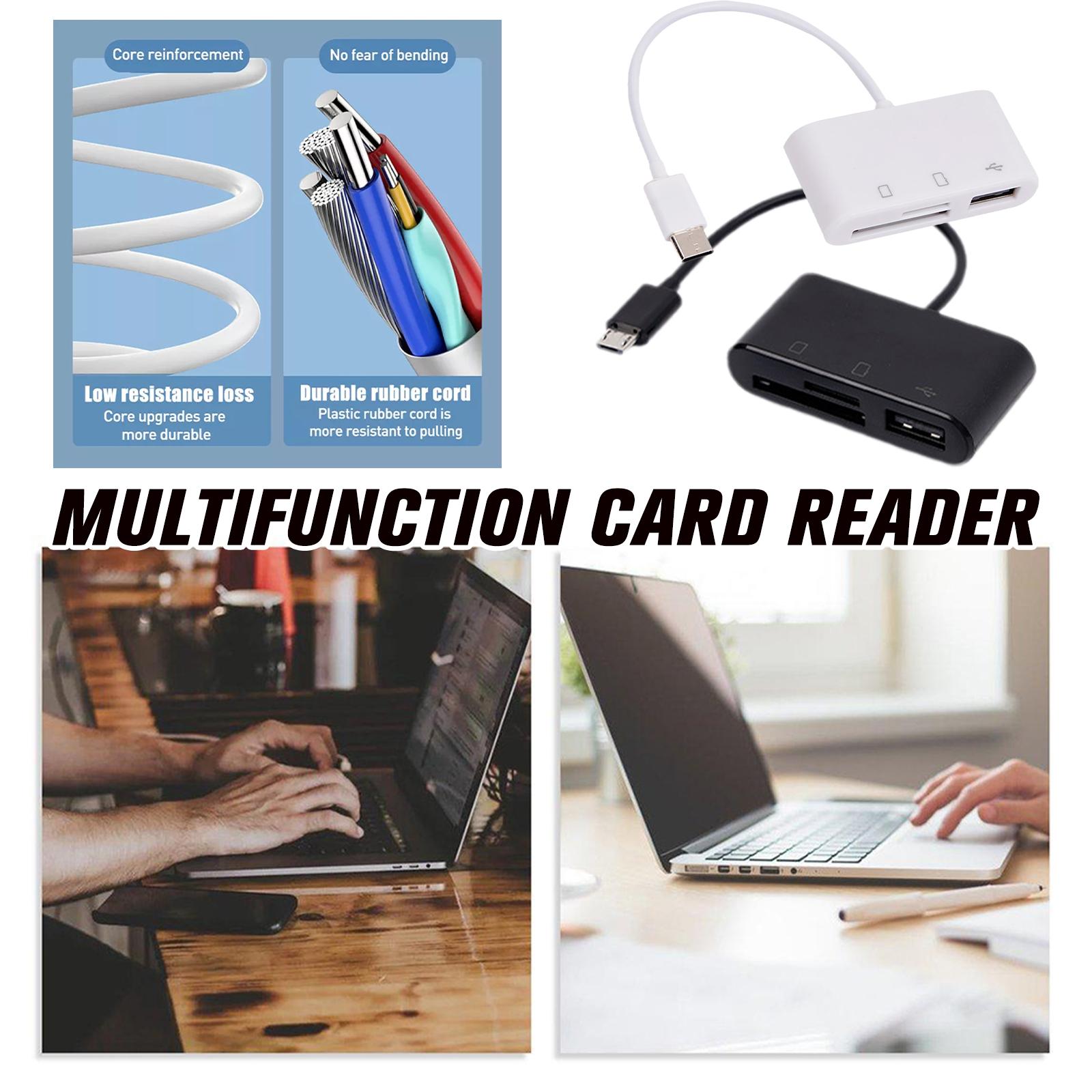 

3 в 1 для TF SD Card Reader для iPhone 15 11 iPad USB 14 Pro Memory 12 C Max для Sams N3V6