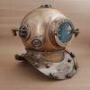 45.72 Cm 1921 Anchor Engineering Diving Helmet US Navy Mark V Deep Sea Copper Brass Scuba Diving Helmet