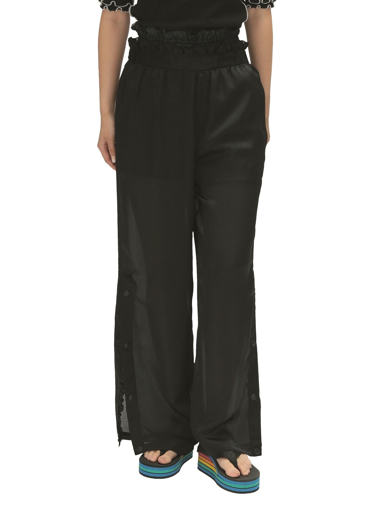 

Beams Boy Maturely Snap Easy Work Pants, Women s, Black 1