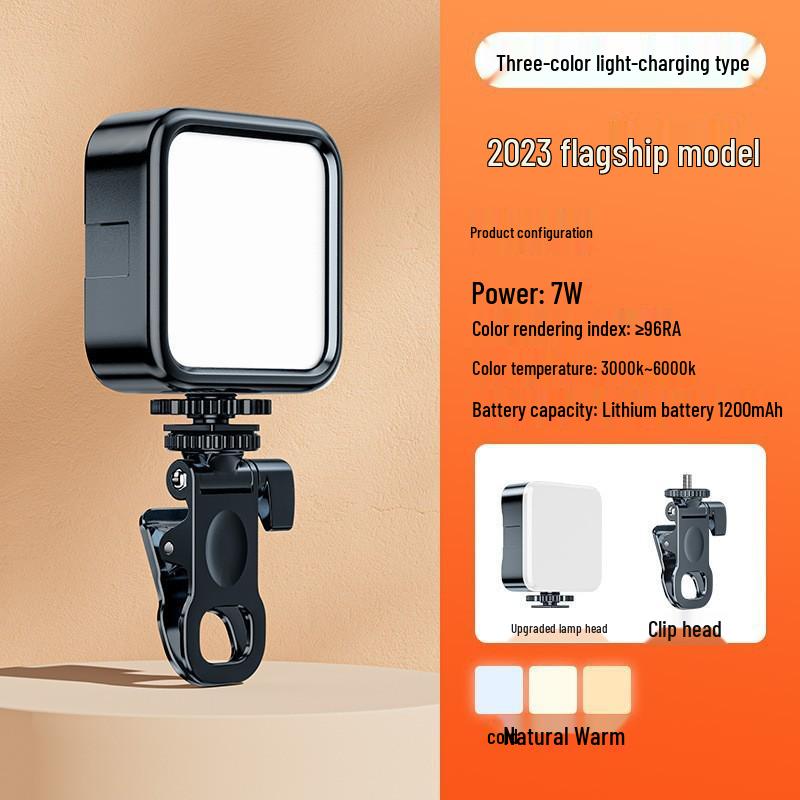 Portable LED Fill Light for Mobile Photography & Live Streaming
