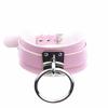 European & American Harajuku PU Leather O-Ring Choker Necklace - Street Style Nightclub Jewelry
