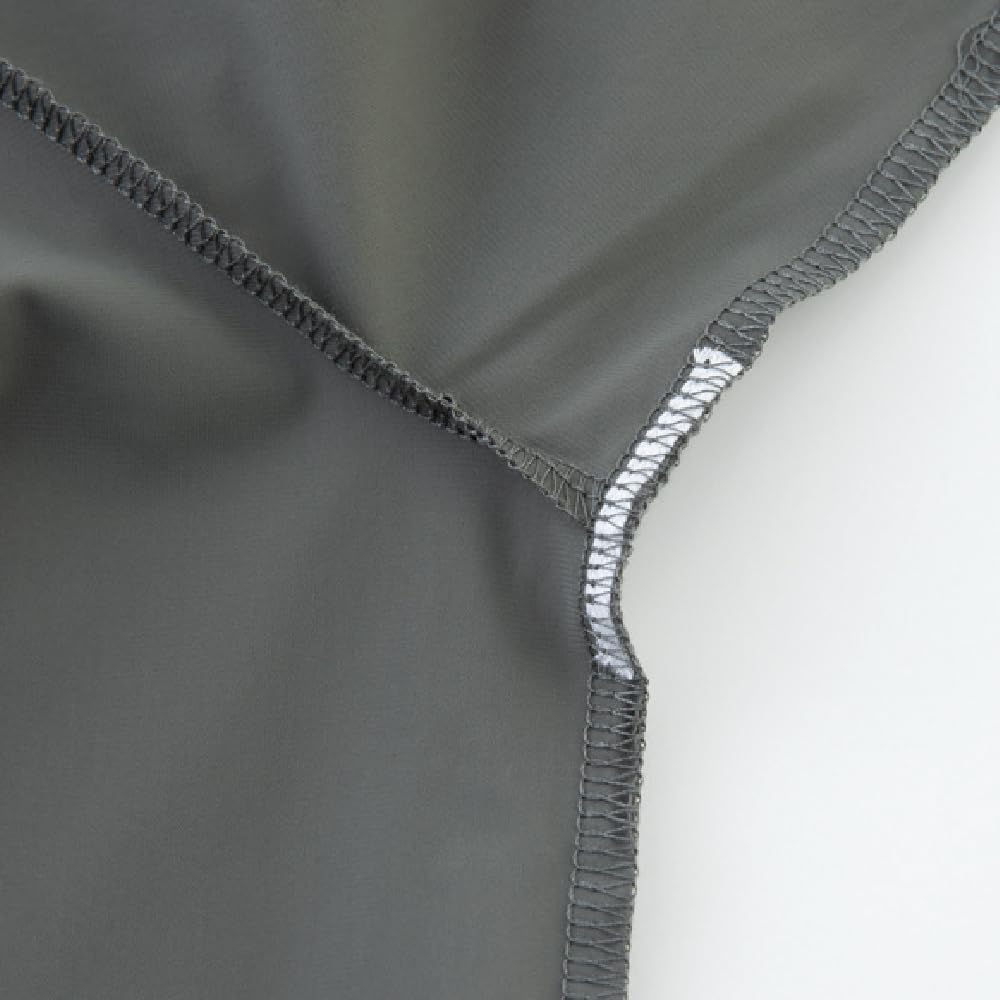 COCOS Nobuoka Chladivé Strečové Tričko s Krátkým Rukávem a Rolákem Velikost M G-7527 Košile, Šedá,