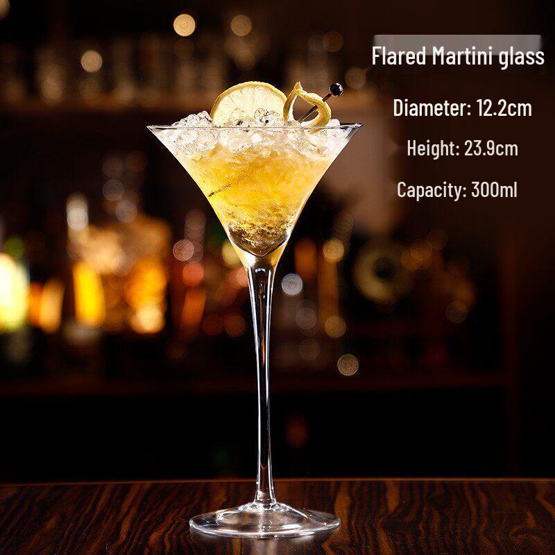 Creative Glass Cocktail & Champagne Glass Set