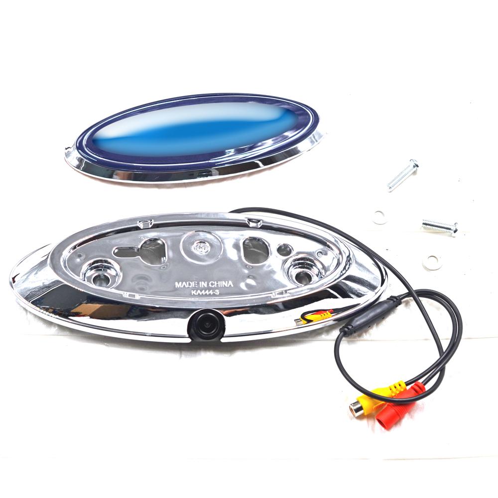 CCD 170 Degree Car Rear Front Side View Camera Parking System Reverse with logo for FORD Ranger T6 T7 T8 XLT 2012-2019