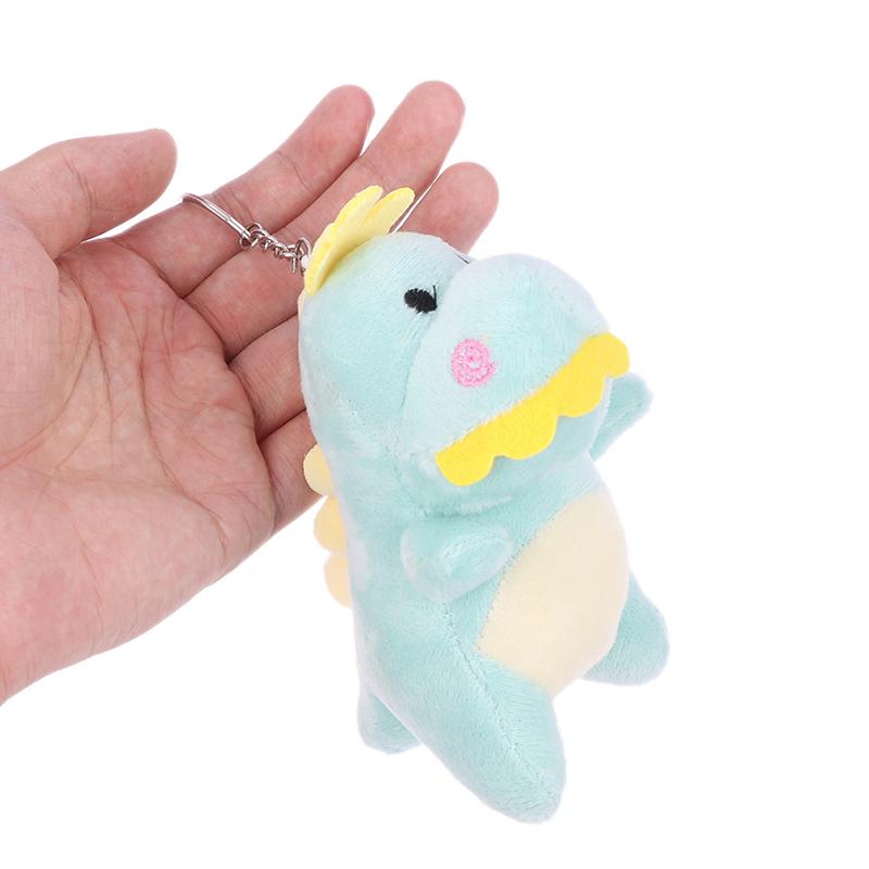 1Pcs Cute Little Dinosaur Pendant Doll Plush Toy Key Chain Bag Pendant Doll Kids Gifts