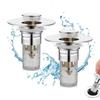 Universal Anti-Clog Bounce Filter Drain Stopper for Wash Basins