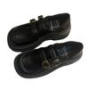 Japanese small leather shoes women's 2025 spring new British style black platform loafers retro jk uniform single shoes