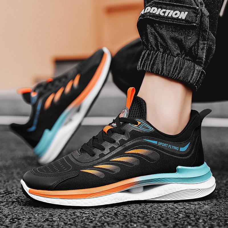 Summer Mens Running Shoes New Professional Carbon Plate Sports Training Shoes Outdoor Non slip Shock absorbing Tennis Shoes