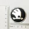 Car Sticker 42mm Car Interior for SKODA Kodiaq Yeti Rapid Spaceback Fabia 1 2 Karoq Octavia A5 RS Superb Steering Wheel Emblem S