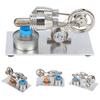 Hot Air Stirling Engine Miniature Generator Steam Power Lab Teaching Model