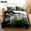 Rosen-Bettwäscheset Bettbezug-Set 3D-Bettwäsche Digitaldruck Bettwäsche Queen-Size-Bettset Modedesign