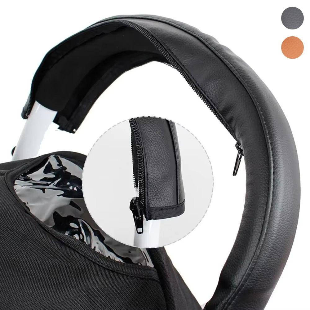 Universal Kinderwagen Griffhülle PU Schutzhandschuh Armlehnenbezug Kinderwagen Stoßstangen Zubehör