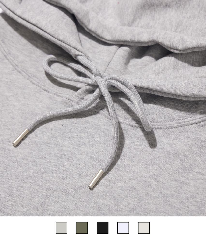 Blank All Season Fleece-Lined Hoodie Gray