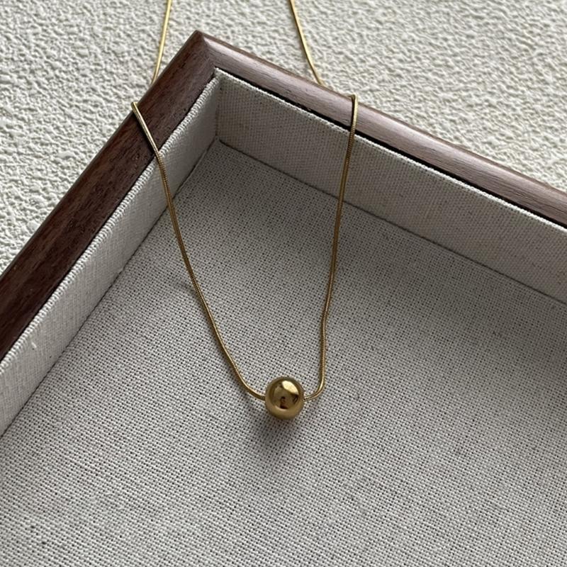 Stainless Steel Heart Necklace Female Temperament Niche Snake Bone Collarbone Chain Student Adjustable Chain Jewelry