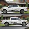 2pc 100*17cm Car Tree Mountain Forest Decal For Truck SUV Trailer Side Body Sticker