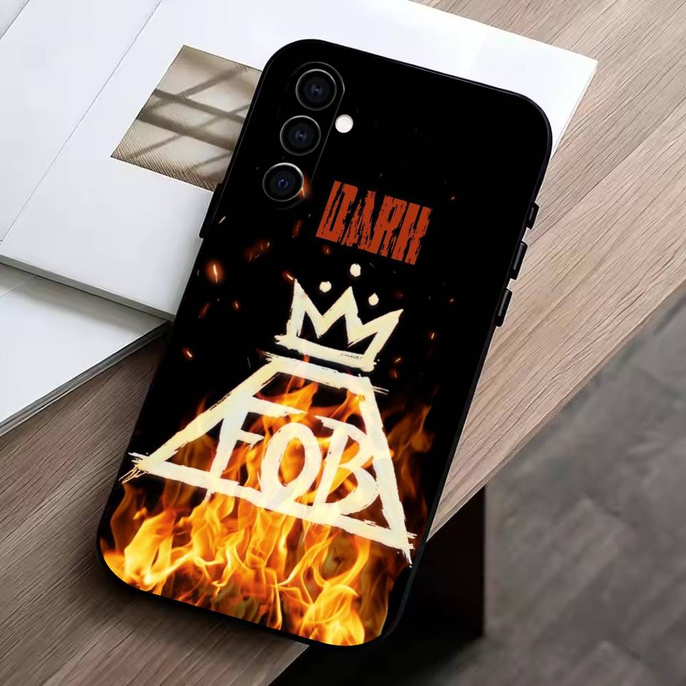 Boy-Fall Out Boy Phone Case For Samsung Galaxy A73,A72,A71,A70,A53,A52,A51,Soft Silicone Black Cover