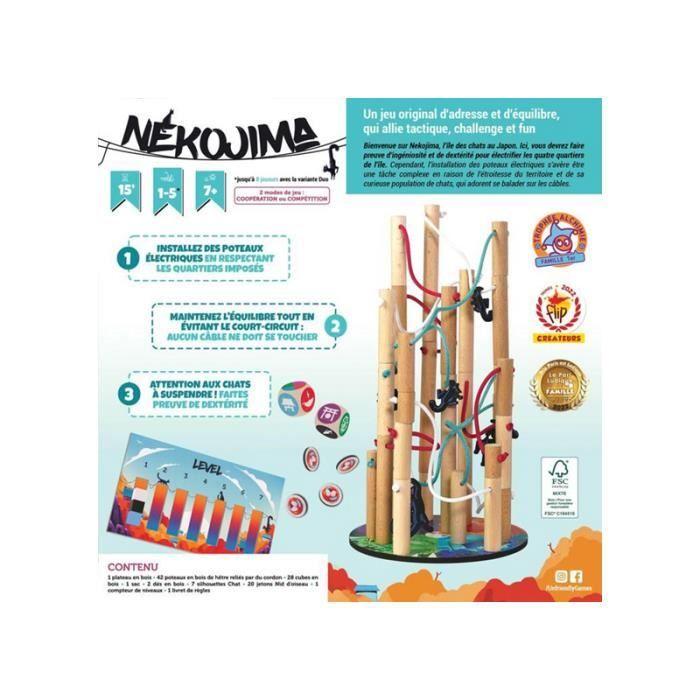 Jeu d'adresse unfriendly games nekojima