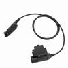 U94 PTT Headphone Adapter for Motorola GP140 GP320 GP328 GP338 GP340 Walky Talky Headphone
