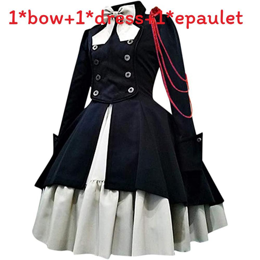 Medieval Renaissance Gothic Dress With Ruffled Collar For Cosplay And Fantasy Role Play