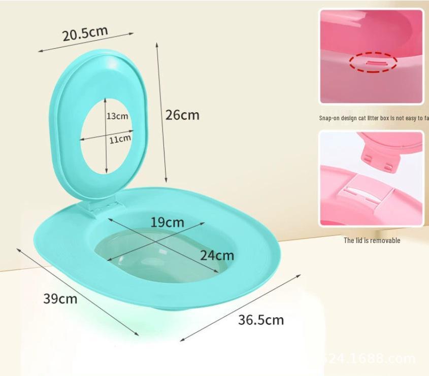 

Непроницаемый для запахов многоразовый лоток для приучения кошек: Универсальный Большой Размер Обновление Set