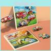Holz Dinosaurier Puzzle Spielbrett Für Kinder Pädagogischer Spaß Und Motorikentwicklung