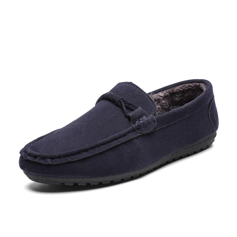Winter Men Casual Shoes Mens Loafers Moccasins Slip On Men's Flats Male Driving Loafer for Men's Anti Slip Shoes