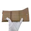 Maison Margiela SA3UI0010 Compact Wallet 4 Stitches Leather Tri-fold Wallet Beige Leather Used
