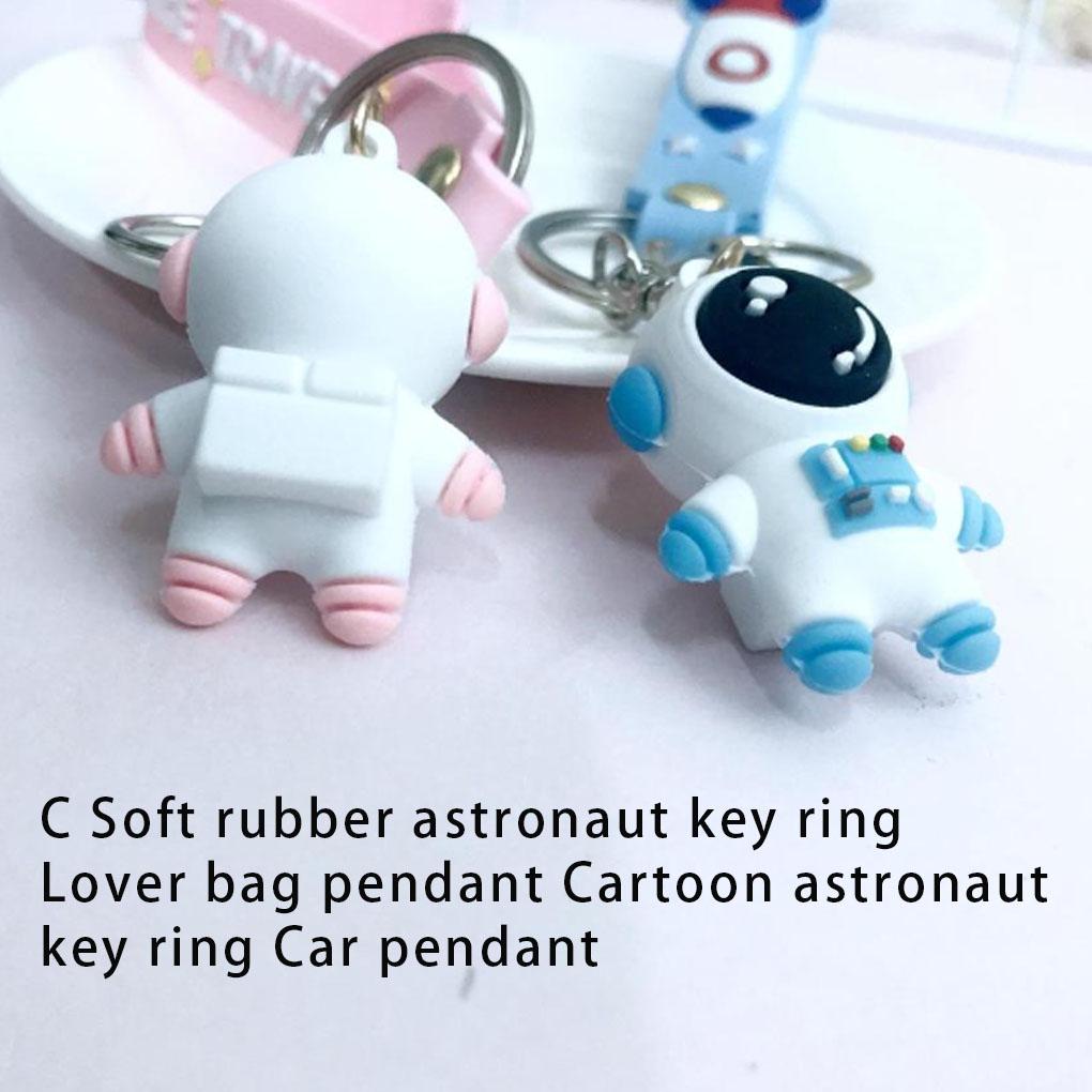 Astronaut Keyring Interesting Fashion Decor Accessory Spaceman Keychain Hanging Decors Handbag Ornament Keyholder Decoration