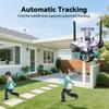 AIOOK Outdoor Security Camera HD 25MP WIFI IP Camera 5 Lens 5 Screen 5 PTZ Motion Tracking 2 Way Intercom Color Night Vision